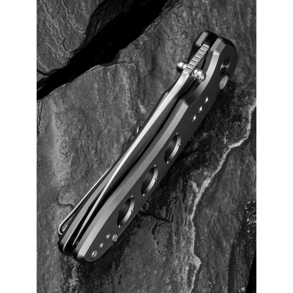 Ніж складаний туристичний Civivi Hyperpulse, (8.9 см) 14C28N / Aluminum сірий Киев - изображение 15