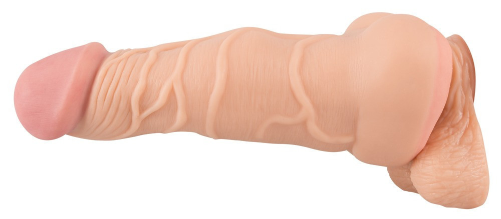 Насадка+мастурбатор - Nature Skin 2 in 1 Extension+Masturbator (+5 см) Sex Aura Київ - фото 8