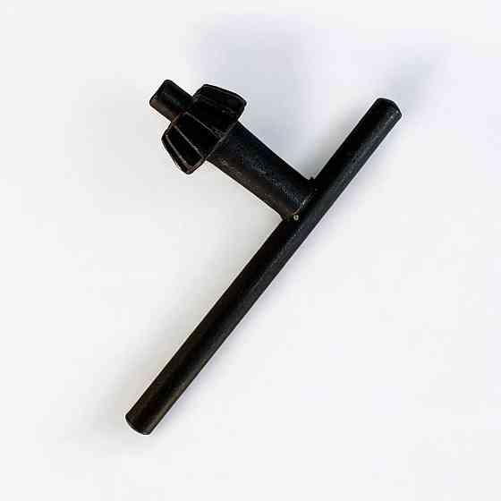 Ключ до сверлильного патрона Ф13 мм — металевий Т-подібний ключ для затиску та розтиску патрона дриля Харків