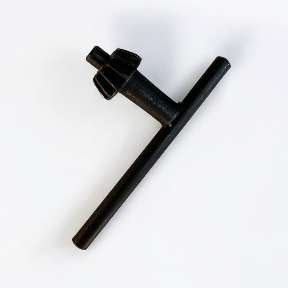 Ключ до сверлильного патрона Ф13 мм — металевий Т-подібний ключ для затиску та розтиску патрона дриля Харків - фото 4