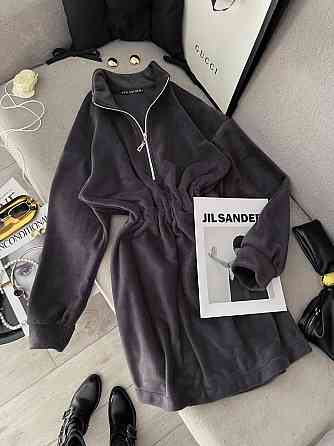 Жіноча тепла повсякденна сукня двосторонній  Polar фліс Одеса