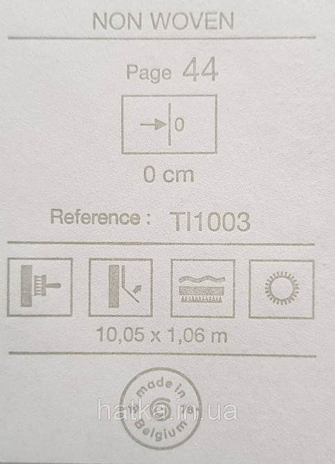 Обои виниловые на флизелине Grandeco Time метровые под штукатурку под замш болотные серо бежевые Киев - изображение 4