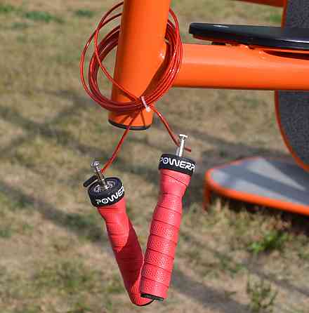 Скакалка швидкісна на підшипниках PowerPlay 4208 Fitness Jump Rope Червона (3m.) Каменское