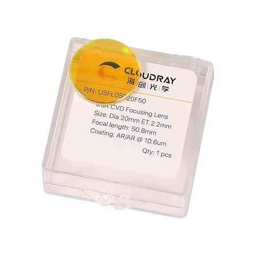 Лінза Cloudray ZnSe 20мм для лазерного станка CO2 Київ