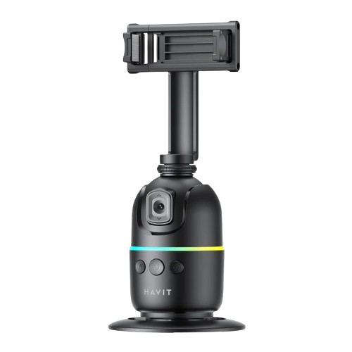 Тримач автомобільний для смартфону Havit HV-ST7609, black з автовідстеженням обличчя Житомир - изображение 2