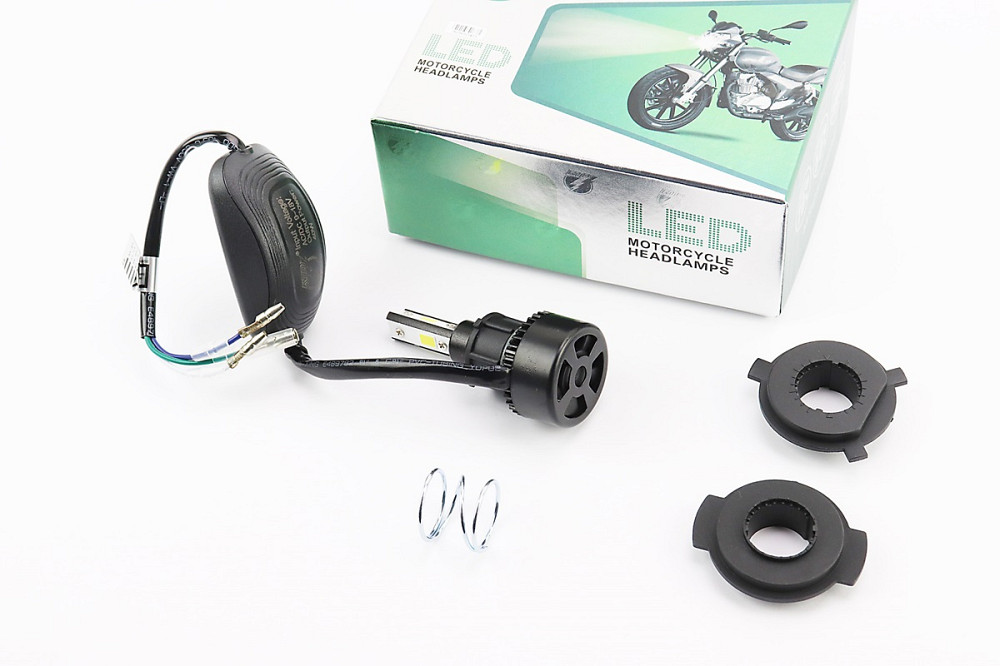 Лампа фари діодний LED-3 SUPER універсальна (к-кт різних кріплень), з стабілізатором, тип1 Київ - фото 1