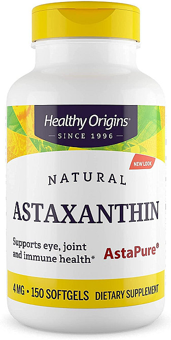 Астаксантин (Astaxanthin) 4 мг 150 капсул Київ - фото 1