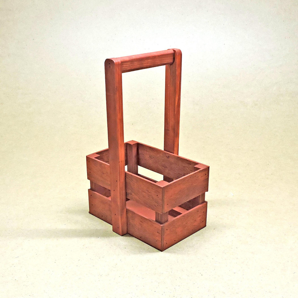 Подарунковий кошик "Шеллі 12х20" корал Миколаїв - фото 2