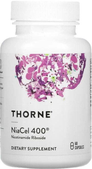 Нікотинамід рибозид Thorne NiaCel 400 60 капс Київ - фото 1
