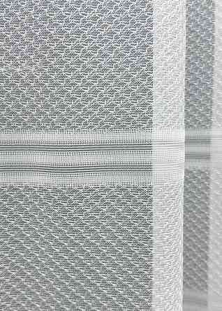 Тюль VR-Textil 1887т Lauren Жакард Білий 300х270 см (42-0840) Київ