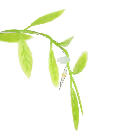 Гирлянда-штора с листочками Curtain Copper SF-55 внутренняя, с прозрачным проводом, 10м Коломия