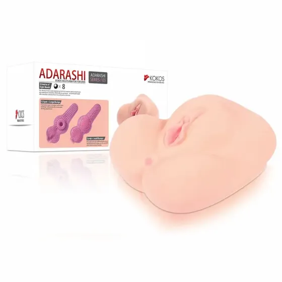 Мастурбатор-вагіна двошаровий Kokos Adarashi -3 Double Layer Львов