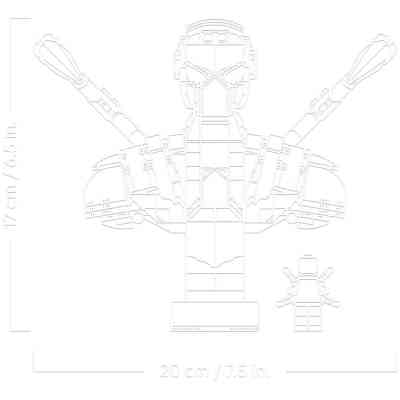 Конструктор LEGO Super Heroes Погруддя Залізної Людини-Павука (76326) Вінниця