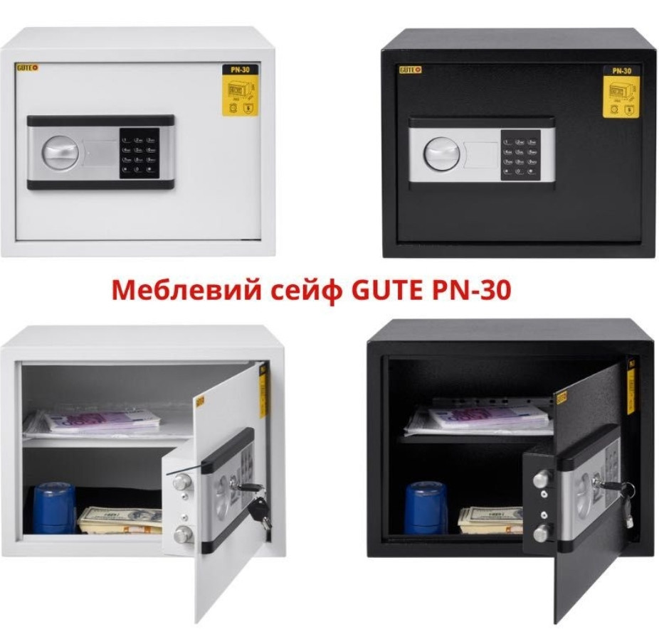 Сейф с электронным замком: PN-30 ,для дома, готеля , формат А4. Киев - изображение 1