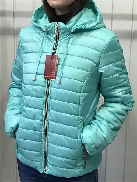 Женская короткая демисезонная куртка.  Курточка весна-осень 42-58р. Киев - изображение 1