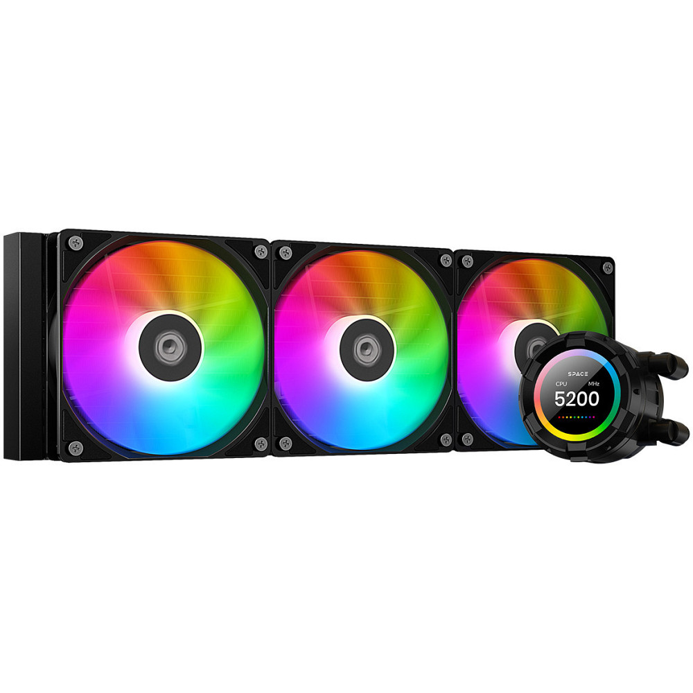 Система водяного охолодження ID-Cooling Space LCD SL360 XE ( Чорний ) Харьков - изображение 11