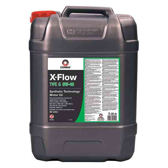 Моторне масло Comma X-Flow Type G 5W-40 20л Львів