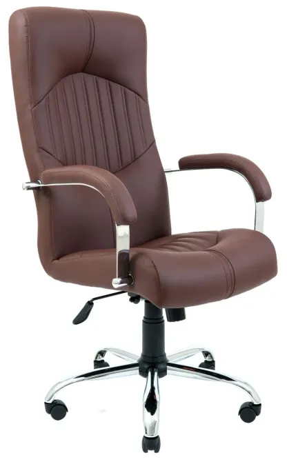 Офисное Кресло Руководителя Richman Hermes Fly 2231 Хром М3 MultiBlock Коричневый Киев - изображение 1