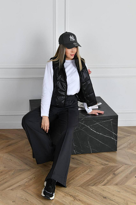 Брюки\ штаны палоццо женские Jasmin, трикотаж Киев - изображение 2