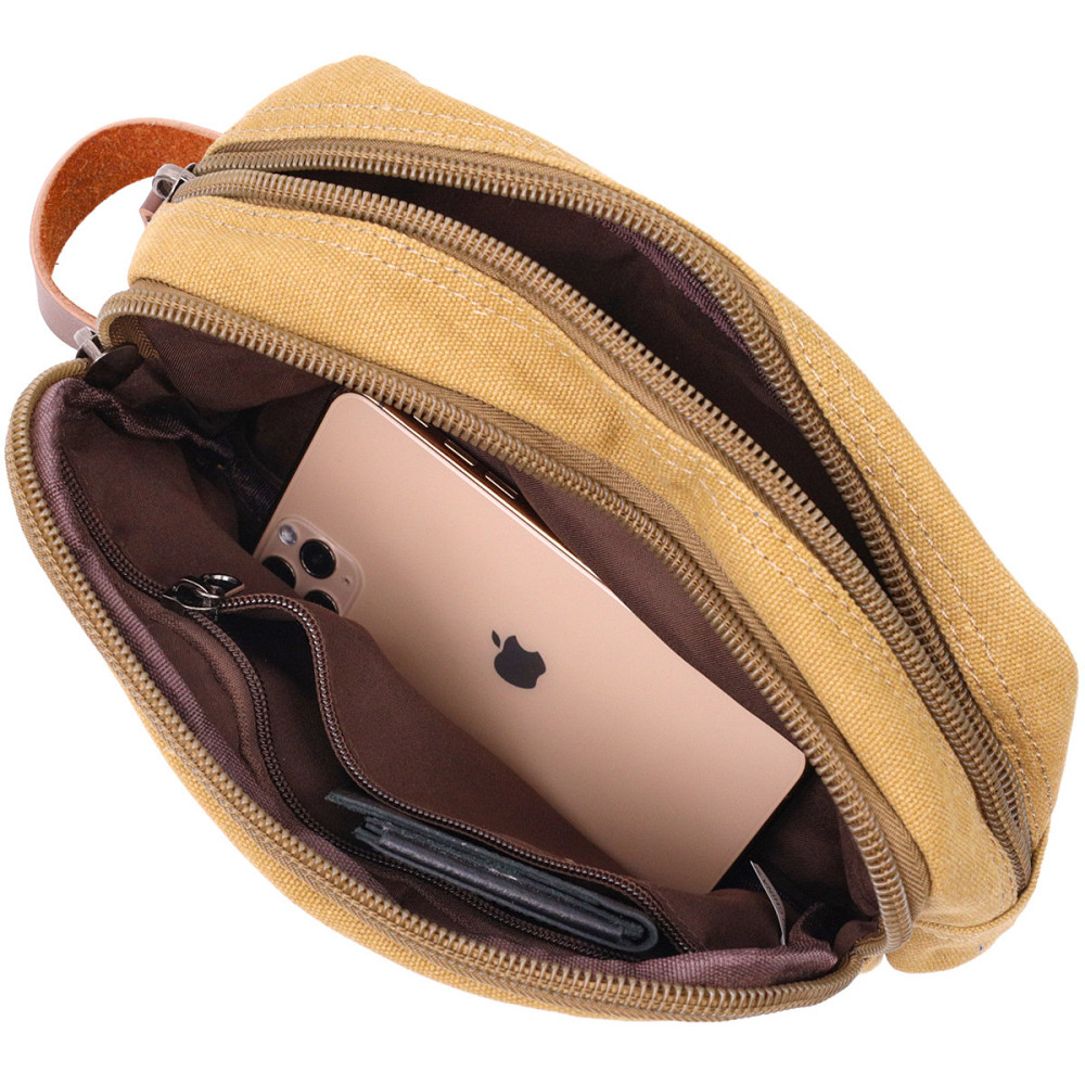 Барсетка для мужчин на два отделения из качественного текстиля (Vintage) Киев - изображение 1