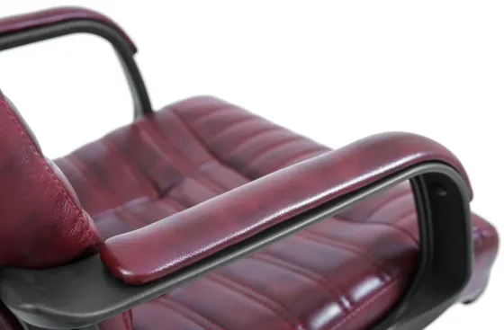Офісне Крісло Керівника Richman Provence Titan Bordo Пластік Річ М1 Tilt Бордовый Київ