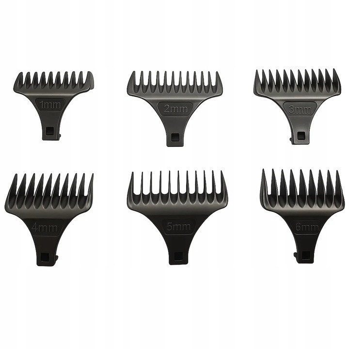 Тример акумуляторний для волосся та бороди 4в1 з 6 насадками Soulima (19590) 10 Вт Нововолинськ - фото 6