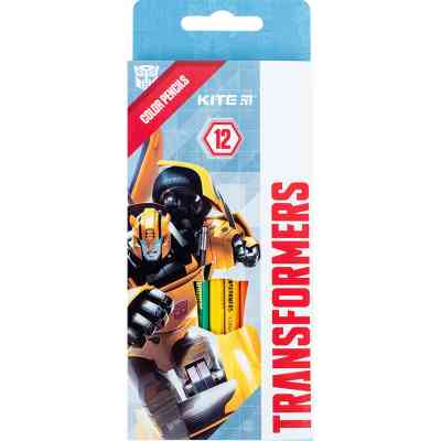 Карандаши цветные Kite Transformers 12 цветов (TF24-051) Винница