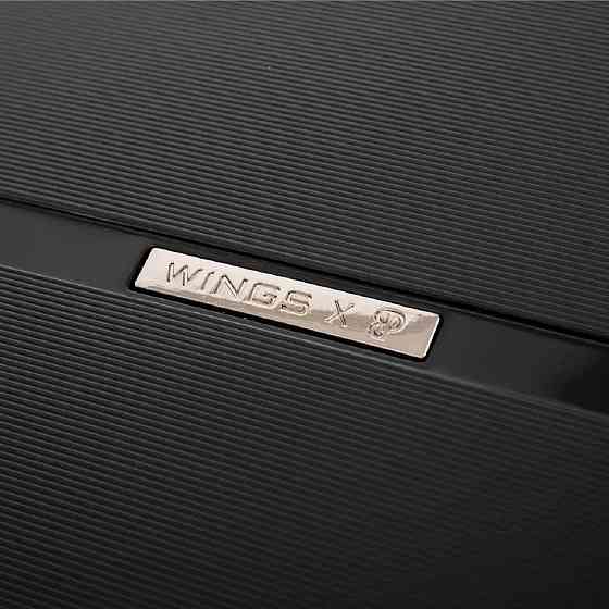Валіза поліпропіленова WINGS HWF01 велика 75 см чорна Київ