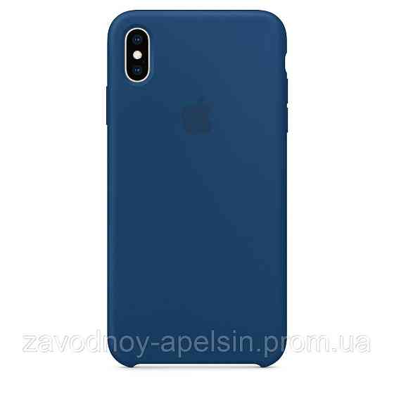 IPhone XS max Чохол Silicone Case MTFE2FE/A (Blue Horizon) Одеса