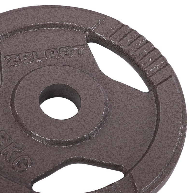 Блин (диск) стальный с хватом 2.5 кг d-30мм Zelart-7790-2_5 Киев - изображение 4