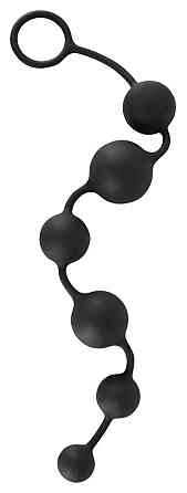 Анальні кульки - Black Velvets Anal Beads Sex Aura Київ