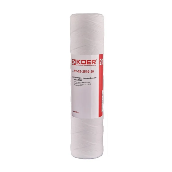 Картридж із поліпропіленової нитки PP20 Koer KV.0120   ( KR3162 ) 34864 Харків