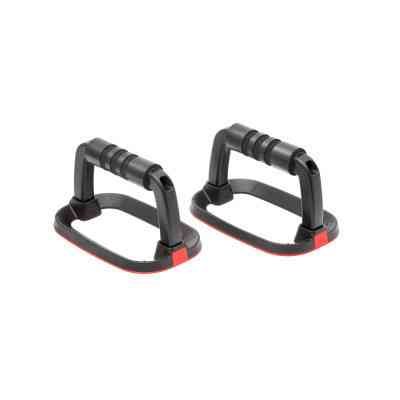 Упори для віджимань Adidas Performance Push Up Bars ADAC-12232 Чорний/Червоний (885652021579) Вінниця