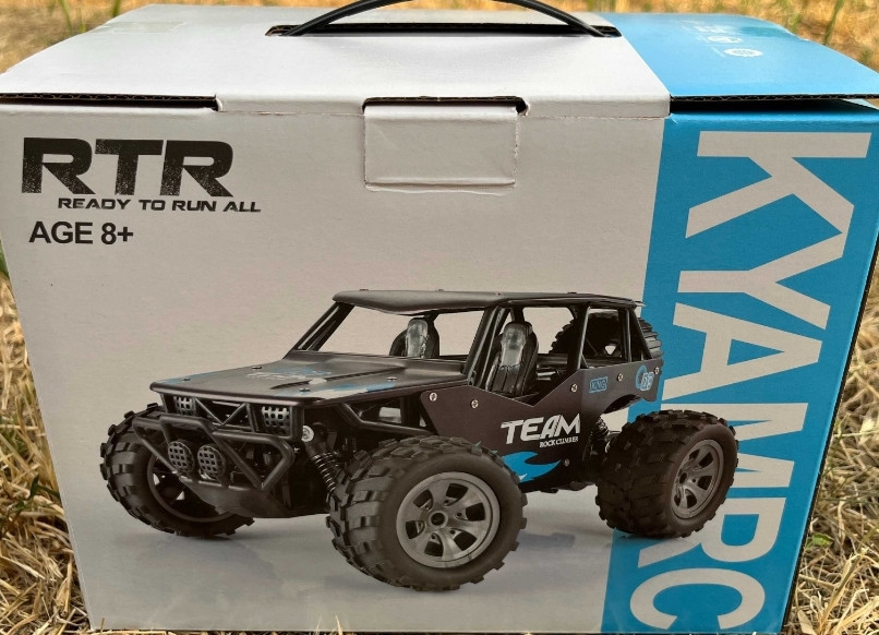 Машинка на пульту на радіокеруванні 1:18 2акумулятора в комплекті. Харків - фото 1