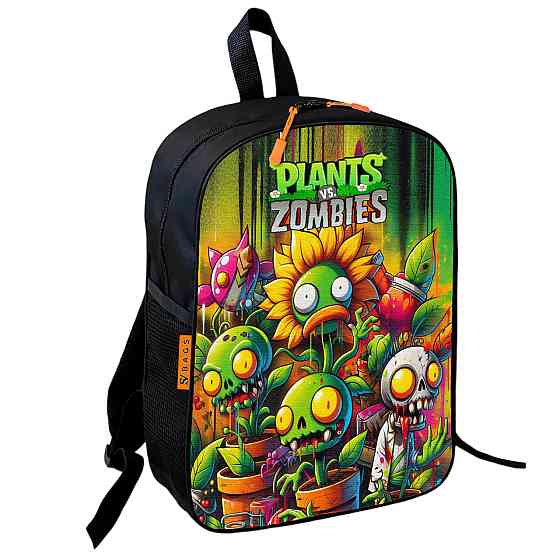 Рюкзак шкільний дитячий Рослини проти Зомбі «Plants vs Zombies» 36х27 см для хлопчика (01085) Київ