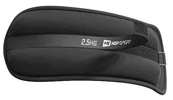 Обважнювачі для ніг та рук Hop-Sport HS-S005WB 2х2,5кг чорні Київ