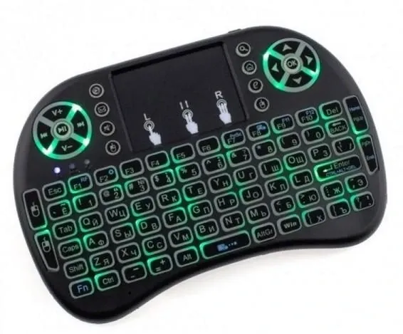 Клавіатура KEYBOARD wireless MWK08/i8 LED touch з підсвічуванням 4467 Одеса - фото 1