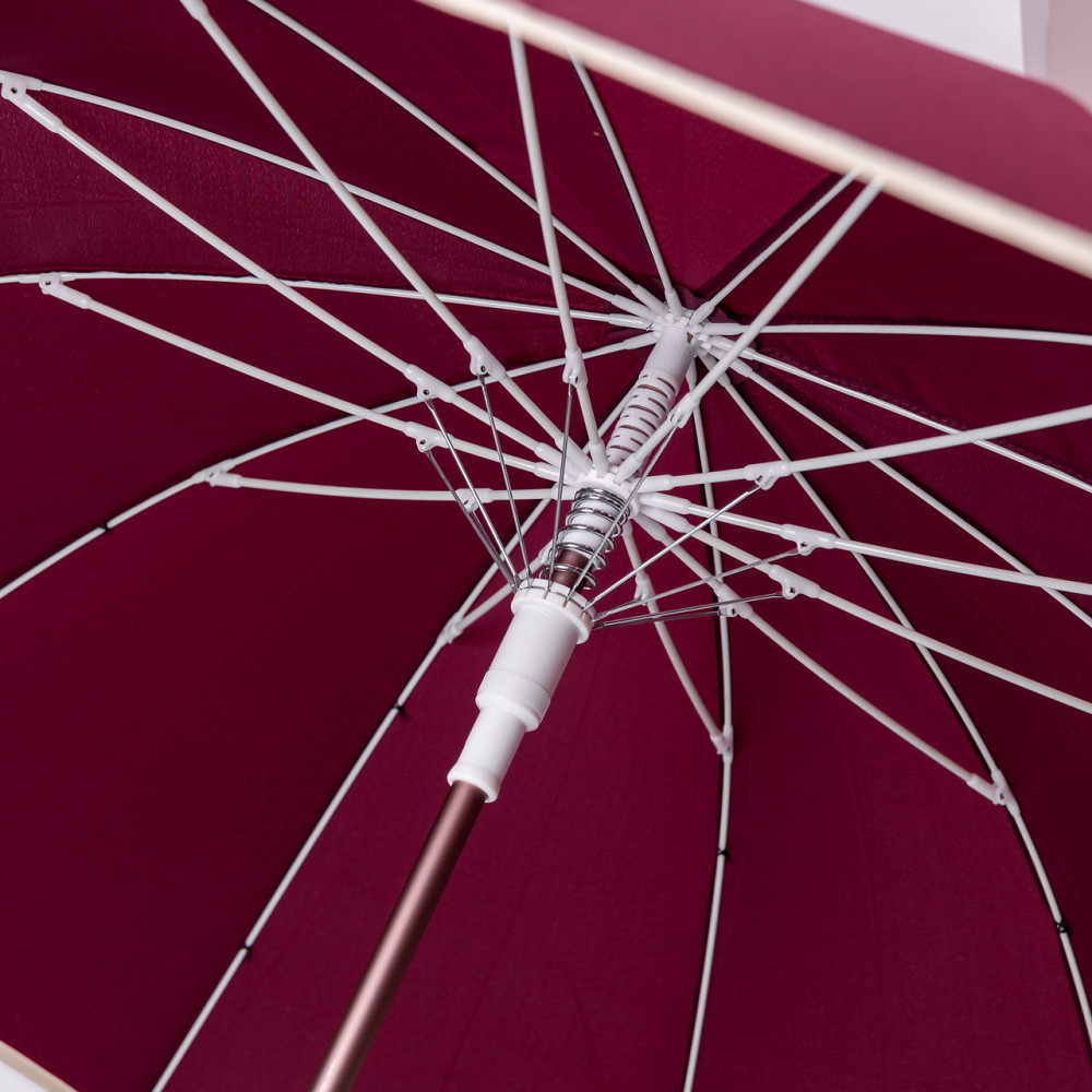 Класичний червоний зонт-трость з чохлом Київ - фото 5