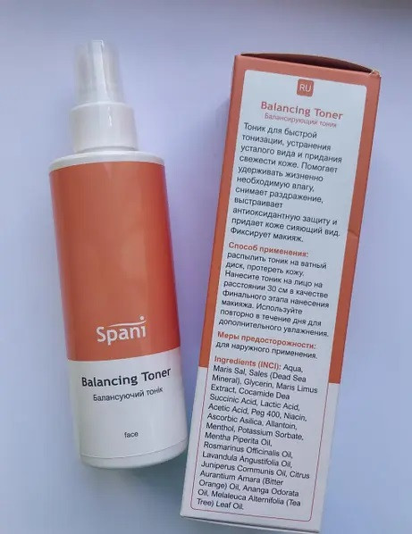 Балансирующий тоник Balancing Toner Spani 200 мл Киев - изображение 3