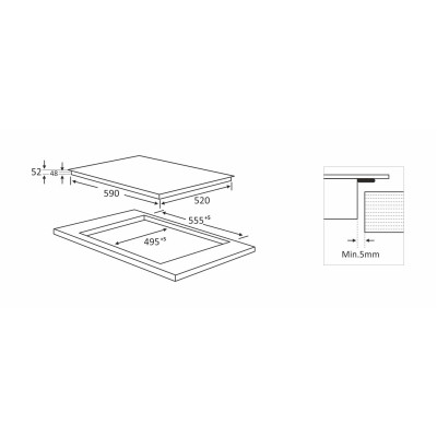 Варочна поверхня Interline VHK 265 SPT BA Вінниця - фото 7