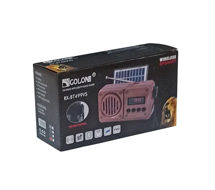 Радіоприймач акумуляторний Rx 499 VS (8155) з USB та TF (FM/AM/SW, ліхтар, портативне аналогове радіо) Одеса - фото 2