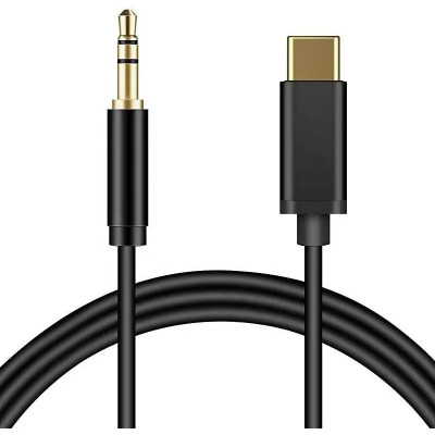 Кабель мультимедійний USB-C to 3.5mm M 1.0m black XoKo (AUX-002-BK) Вінниця - фото 1