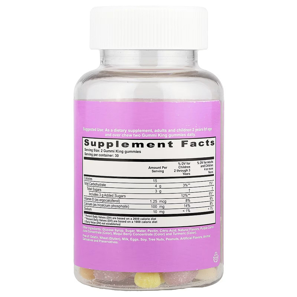 Calcium Plus Vitamin D for Kids, 60 Gummies Луцьк - фото 2