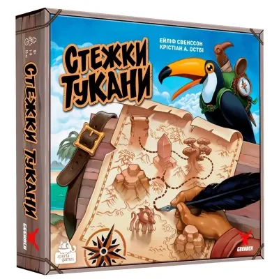 Настольная игра Geekach Games Тропинки Туканы (Trails of Tucana) (GKCH068TT) Винница - изображение 1