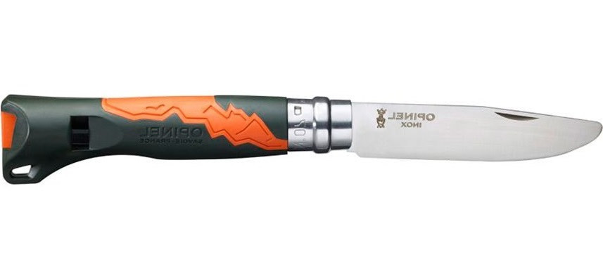 Універсальний Складаний Ніж для дітей зі свистком Opinel No.7 "Outdoor Junior" (002151) Нержавіюча сталь Нововолинськ - фото 4