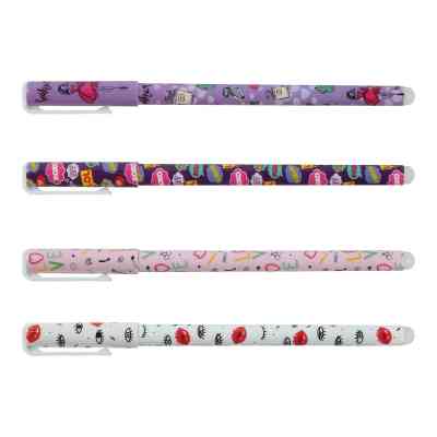 Ручка гелевая ZiBi пиши-стирай для девочек Синий 0.5 мм Разноцветный корпус (ZB.2212-99) Винница