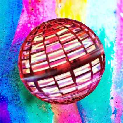 Летающий шар flying ball FlyNova Pro Gyrosphere, Летающий спиннер-тарелка с led подсветкой HC-75 Львов