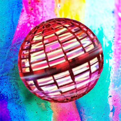 Літаючий м'ячик куля FlyNova Pro Gyrosphere, Світиться спіннер FLY, Куля бумеранг HC-75 Львів - фото 1