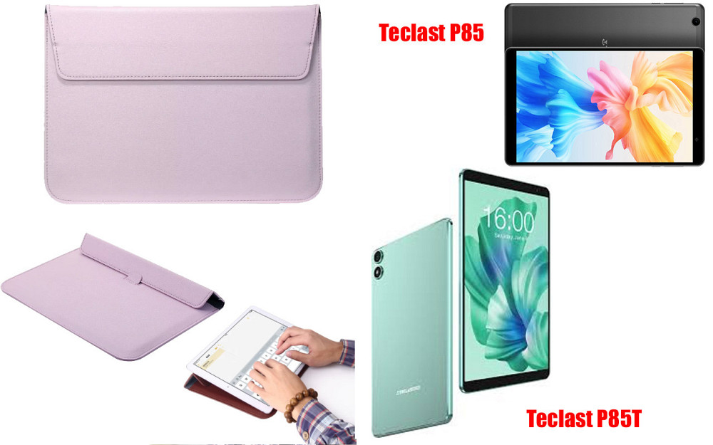 Чехол-конверт VitoCase для Teclast P85, P85T, с функцией подставки для планшета Фиолетовый Киев - изображение 1