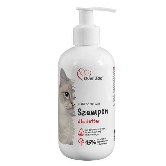 М’який шампунь для котів ОверЗоо OverZoo Shampoo For Cats з маслом авокадо 250 мл Вінниця
